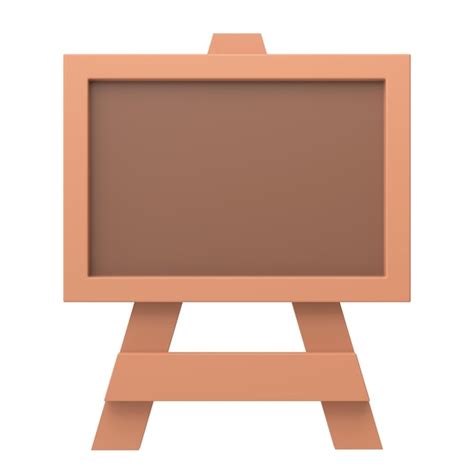 Premium Photo | Drawing board Art board 3D illustration