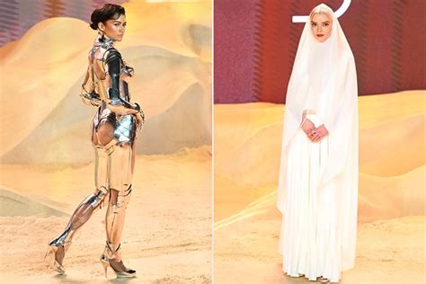 Zendaya Bares Her Butt in Mugler Robot Suit While Anya Taylor-Joy Goes ...