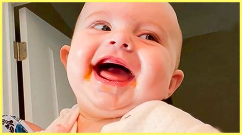 Cute And Funny Baby Laughing Hysterically Compilation || 5-Minute Fails ...