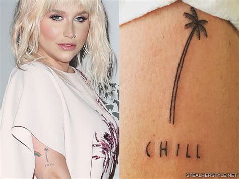 Kesha's Tattoos & Meanings | Steal Her Style