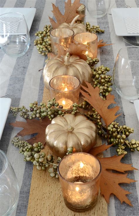 Elegant Thanksgiving Centerpieces