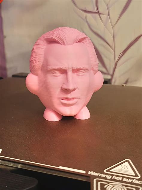 Kirbolas Cage, Nicolas Cage Kirby Cursed Mashup - Etsy