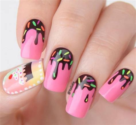 Nail Art | Birthday nail art, Nail art diy, Nail art for kids