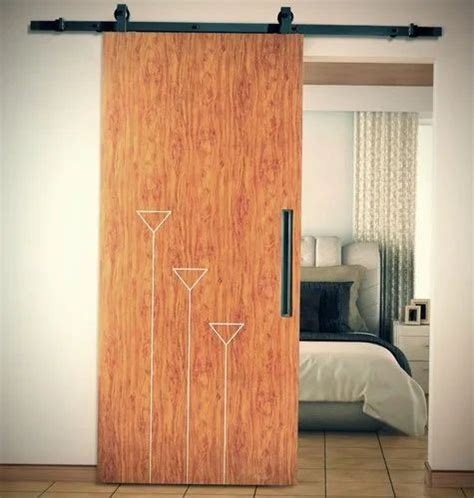 Wooden Sliding Door, For Office And Hotel, Interior at Rs 18000/piece ...