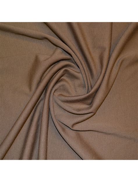 Camel Double Knit Jersey Fabric | Jersey Fabrics | Calico Laine