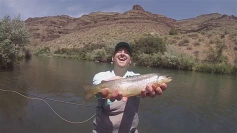 Fly fishing trip - Owyhee River, Oregon - YouTube