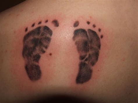 Baby Feet Tattoo Design