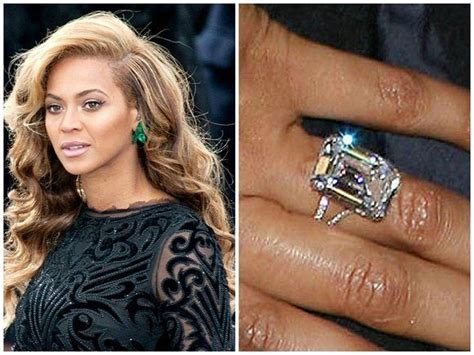 Beyoncé's 20-Carat Diamond Engagement Ring