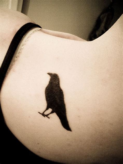 Crow Tattoo | Black crow tattoos, Crow tattoo design, Crow tattoo