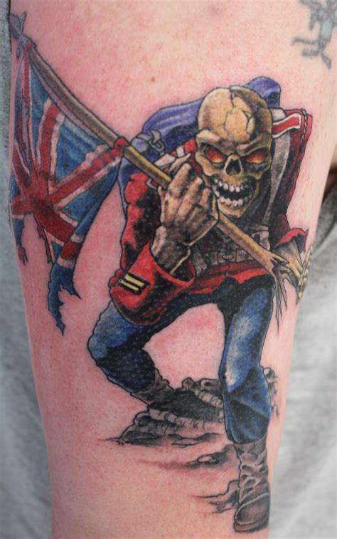 Iron Maiden Eddie by Lucky - Tattoo Charlie's Preston Hwy, Louisville, KY | Tatouage