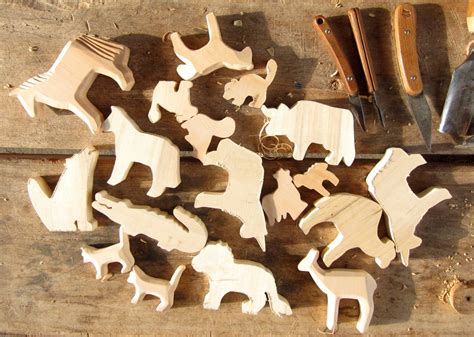 Wood Cutouts Unfinished Wooden Animals Do It Yourself Big - Etsy