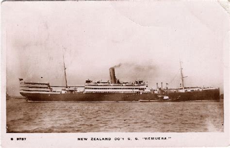 No.165 Remuera launched in 1911 | The World's Passenger Ships