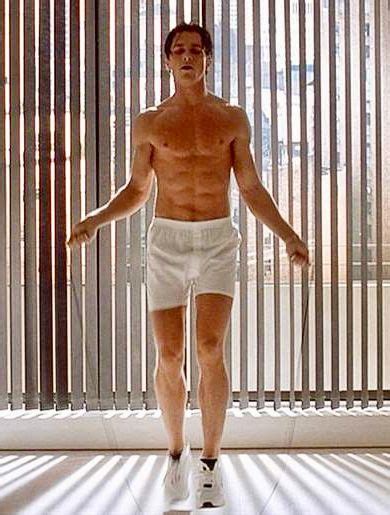 American Psycho Christian Bale Body