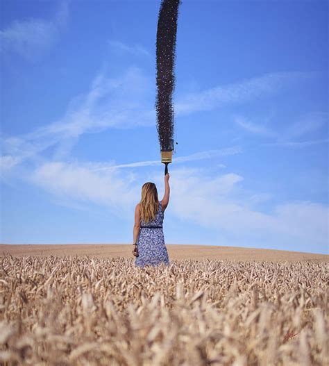 Surreal Photography : The Connection Between Humans And Nature In Self-Portraits | 99inspiration