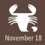 November 18 Zodiac - Full Horoscope Personality