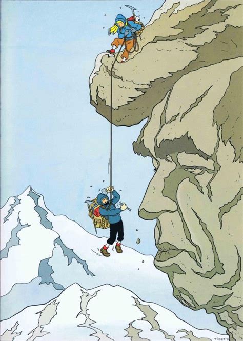 Hommage de Tibet Tintin Au Tibet, Tin Tin Cartoon, Herge Tintin, Comic Art, Comic Books, Comix ...