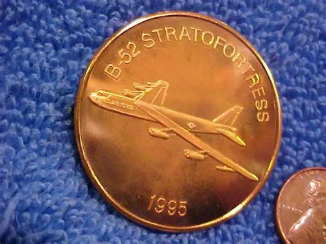 1995 BOEING EMPLOYEES COIN CLUB Bronze B-52 StratoFortress Medal .BEp $18.99 - PicClick