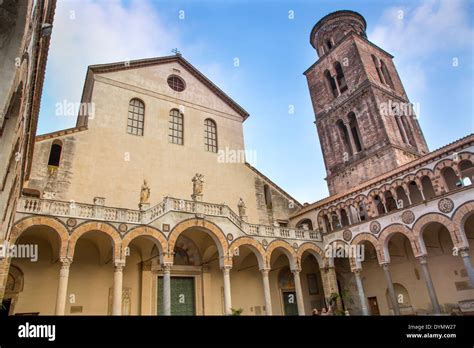 Salerno Cathedral Duomo, Salerno, Italy Stock Photo - Alamy