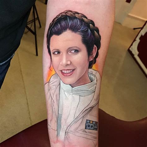 Princess Leia Tattoo - Printable Find A Word