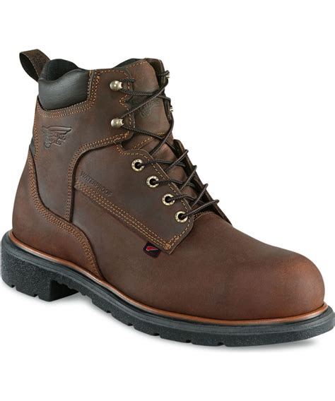 Red Wing Shoes Men’s 6-inch, Waterproof Boots (415) - Mahogany Voyageu — Dave's New York