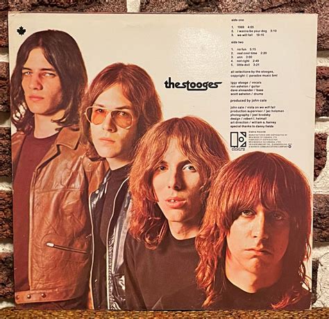 popsike.com - Vtg 70s THE STOOGES 1st Album SELF TITLED Vinyl IGGY POP ...