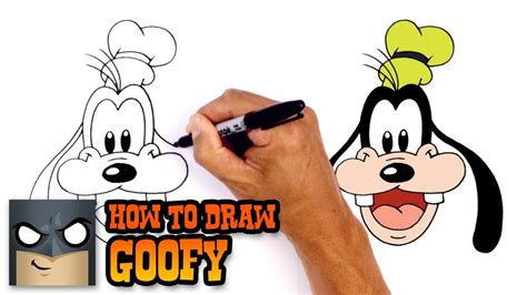 How to Draw Goofy | Disney - YouTube