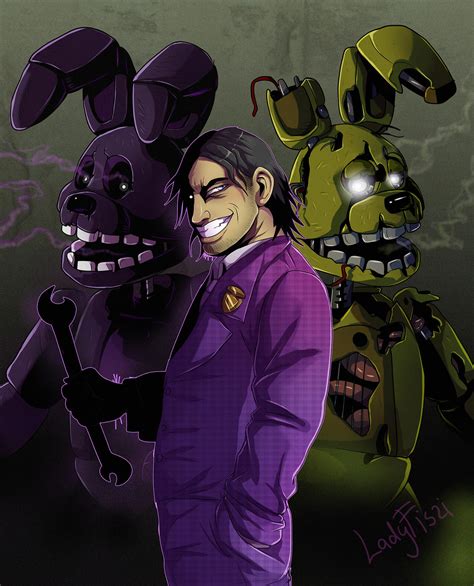 FNAF - purple man by LadyFiszi on DeviantArt