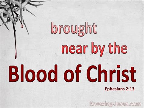 39 Bible verses about Blood, Of Jesus Christ