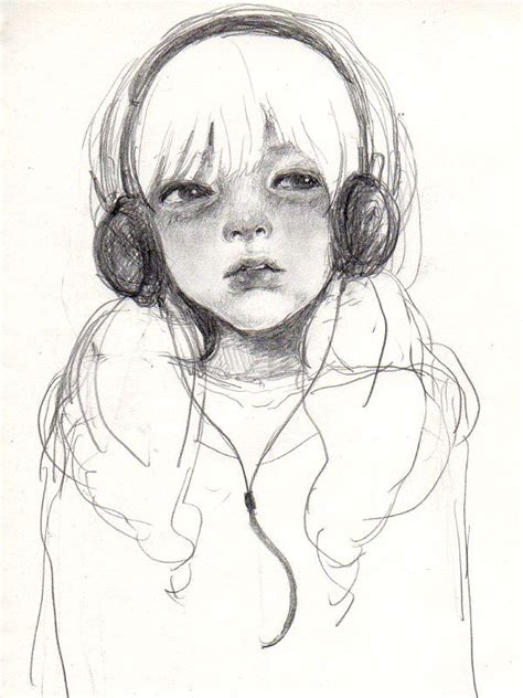 headphones | Drawings, Illustration, Character art