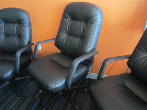 Hon Leather Conference Chairs | C61443 - Conklin Office Furniture