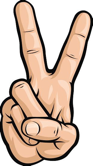 Peace Hand Sign Clipart - ClipArt Best