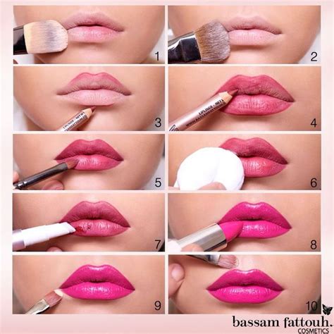 Step By Step Makeup Guide For Beginners | Perfect lipstick, How to apply lipstick, Lipstick tutorial