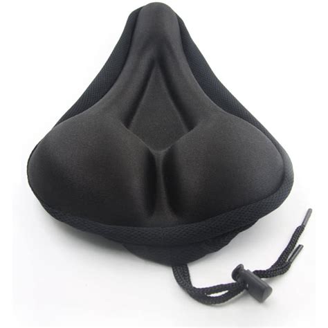 Bike Seat Cover Memory Foam Gel Bike Saddle Cushion, Extra Soft Narrow Bike Seat Cushion ...