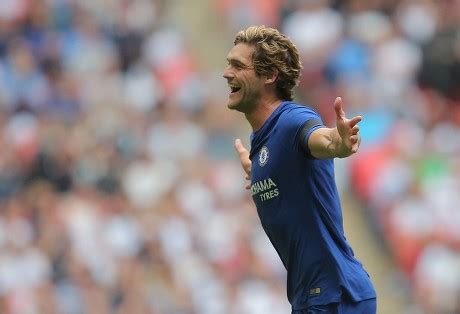 Marcos Alonso Chelsea Celebrates Scoring Opening Editorial Stock Photo ...