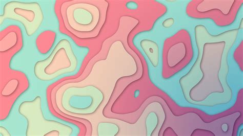 2560x1440 Pastel Slide Elevation Colorful Abstract 1440P Resolution Wallpaper, HD Abstract 4K ...