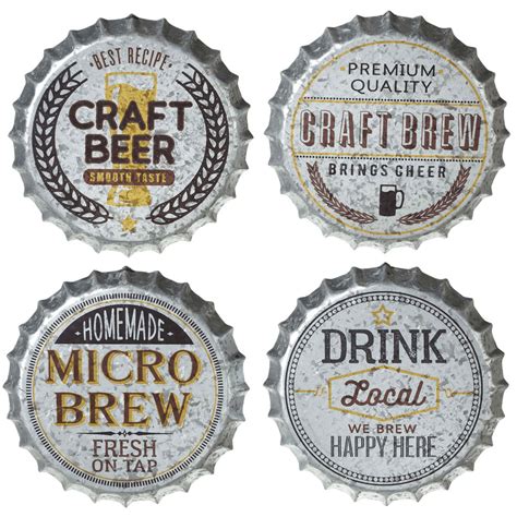 Craft Beer Bottle Cap Wall Decor | Karl Allens