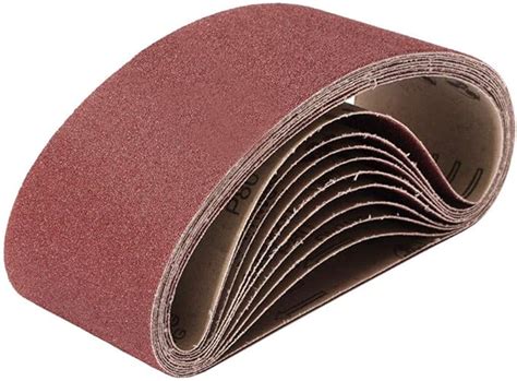 75mm x 457mm Sanding Belts, 60/80/120/180/240/320/400/600/800/1000 ...