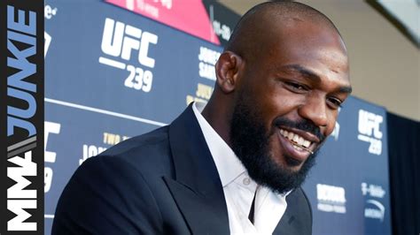 UFC 239: Jon Jones media day interview - YouTube