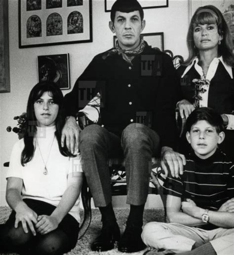 Leonard Nimoy with Julie Nimoy, Adam Nimoy and 1st wife | Star trek actors, Charles bronson ...