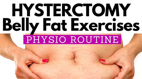 Abdominal Exercise after Hysterectomy to REDUCE BELLY FAT | PHYSIO Guided 10 MINUTE Home Routine ...