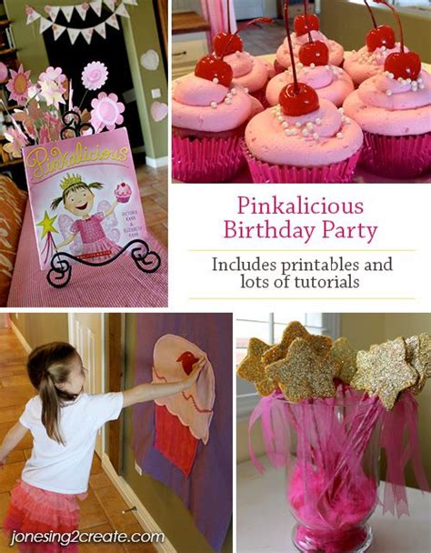 Pinkalicious Birthday Party - Jonesing2Create | Pinkalicious birthday party, Pinkalicious party ...