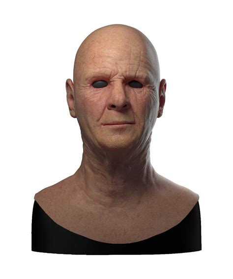 Silicone Mask | Realistic Elderly Man Disguise Mask