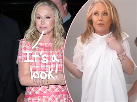 Kathy Hilton Finally Explains Why She Had To Wear A Tablecloth Home From A Restaurant This Week ...