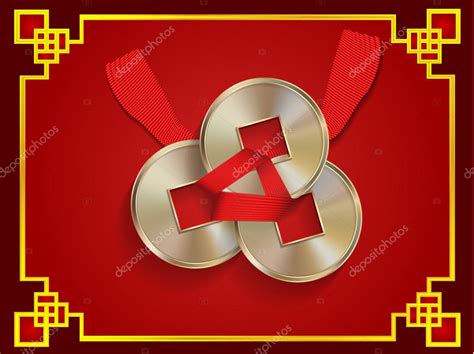 Feng Shui coins Stock Vector Image by ©brizz #61403487