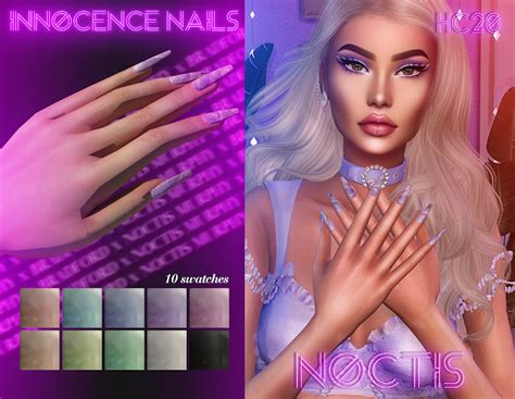 Sims 5, Sims Four, Best Sims, Sims 4 Mods Clothes, Sims 4 Clothing, Sims 4 Nails, Cc Nails, Sims ...