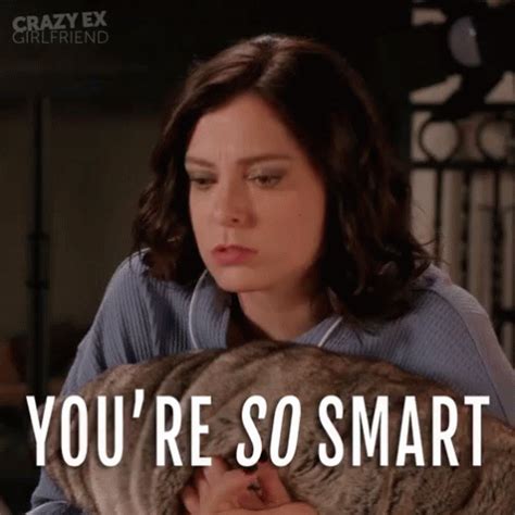 The Smartest GIF - YoureSoSmart Smart YouGetMe - Discover & Share GIFs