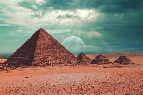 landscape in egypt on Behance