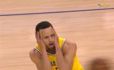 Watch: Steph Curry imitates meme after throwing down dunk