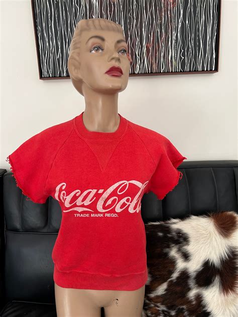 Vintage Coca Cola Logo Sweatshirt. - Etsy