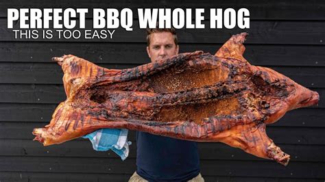 I Smoked a Whole Pig in my BBQ -- Too Easy | Bbq, Easy youtube, Barbecue tongs